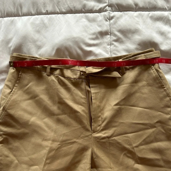 VINTAGE RALPH LAUREN BELTED TROUSERS LINED 12 - Picture 5 of 8